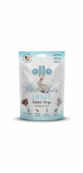 OLLO Air-Dried Light Rabbit strips - pamlsek pro psa - 80g