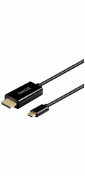 Savio Kabel USB-C na HDMI CL-190 30Hz, 1m plastový