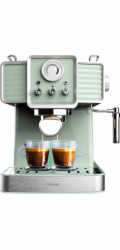 Cecotec Power Espresso 20 Tradizionale  (hellgrün, 20 bar)
