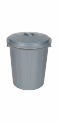 ok Odpadkový koš Supermax 50L stříbrný