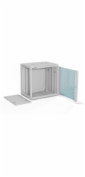ALANTEC Závěsná skříň 19" 12U 600x450, šedá barva