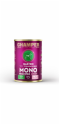 CHAMPER Gastro Mono Salmon - vlhké krmivo pro psy - 400g
