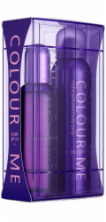 Milton Lloyd Colour Me Purple Set parfémovaná voda ve spreji 100ml + parfémovaný tělový sprej 150ml