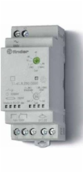 Finder Soumrakový spínač 1P 16A 230V AC 35mm IP20 externí senzor IP54 1-80lx (11.41.8.230.0000)