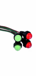 Eti-Polam LED signální světlo D=20MM červené 230V AC LS - 004770817