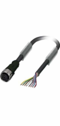 Siemens Propojovací kabel 8P s volným koncem pro RFID spínač 10 m (3SX5601-2GA10)