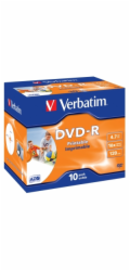 Verbatim DVD-R  Wide Inkjet Printable ID