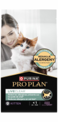 PURINA Pro Plan LiveClear Kitten Rich in turkey - suché krmivo pro kočky - 1,4kg