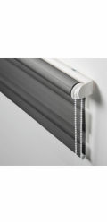 Dvojitá roleta Gardinia EasyFix s montážní lištou 45 cm x 150 cm antracitová