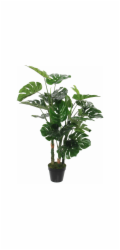 Mica Decorations umělá rostlina Monstera H 100 cm, O: 75 cm
