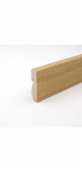 Soklová lišta Clipfix A dýhovaná světlý dub 16 mm x 58 mm x 2500 mm