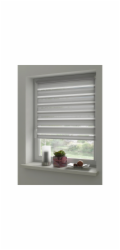Dvojitá roleta Gardinia EasyFix s montážní lištou 90 cm x 150 cm šedá