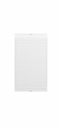 Plisovaná roleta Gardinia Concept Daylight 100 cm x 130 cm bílá