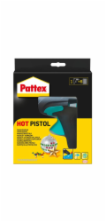 Tavná pistole Pattex Hot Pistol, 1 pistole se 6 lepicími tyčinkami