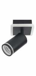 LED bodové světlo San Cataldo, 1 kus, černé, včetně žárovky GU10