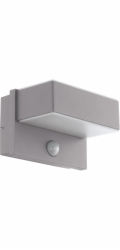 Venkovní LED nástěnné svítidlo Eglo 5,6 W 1200 lm stříbrnobílé