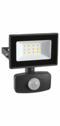 10W LED bodové světlo se senzorem, šedé