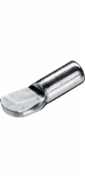 Podpěry polic Hettich Spoon O 5 mm, ocel pozinkovaná, 60 kusů