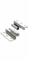 Nábytkový pant Hettich 50 mm x 40 mm pravý zalomený poniklovaný