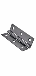 Úzký pant Hettich 60 mm x 35 mm x 1,2 mm ocel černý 2 kusy