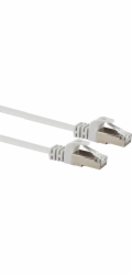 Schwaiger plochý síťový kabel CAT-6 U/FTP RJ45 konektor 5 m