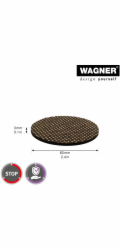 Wagner protiskluzová podložka Fils-PVC hnědo-béžová O 60 mm
