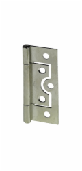 Závěs Hettich pro lamelové dveře 50 mm x 23 mm, poniklovaná ocel, 2 kusy