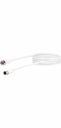 Schwaiger SAT propojovací kabel 75 dB 1,5 m F-zástrčka/IEC zásuvka