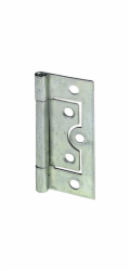 Závěs Hettich pro lamelové dveře 50 mm x 23 mm, pozinkovaná ocel, 2 kusy