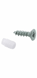 Upevňovací šroub pro hrnce Hettich 3,5 x 13 mm, rozpínací pouzdro 5 x 9 mm, 40 ks.