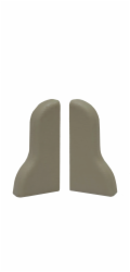 Koncové krytky MDF Classic 40 SB White