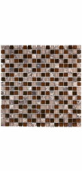 Mozaiková rohož z přírodního kamene Andes 30 cm x 30 cm