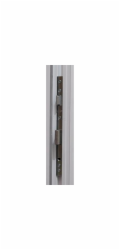 Boční vstupní dveře K301-88 Bílá 88 cm x 198 cm Pant pravý