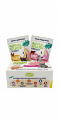 ANIMAL ISLAND Chicken / Beef Fillets in broth Box - mokré krmivo pro kočky - 80x85g