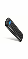 AXAGON EEM2-SC, USB-C 10Gbps externí box pro M.2 NVMe SSD, bezšroubový, žebrovaný hliník