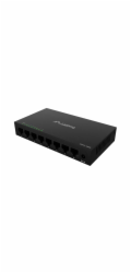 Lanberg Přepínač DSM1-1008 8X 1GB/S nespravovaný gigabitový ethernetový stolní počítač 12V (kovové pouzdro)