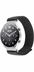 Fixed Pevný nylonový sportovní řemínek s rychloupínáním 18mm Pro Smartwatch, tmavě šedý