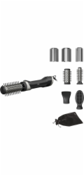 Rowenta Brush Activ UB9540F0 vlasový styling Kartáč na horký vzduch Teplé Černá, Stříbrná 1000 W