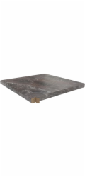 Westag Getalit Flex Edge 65 cm Marble Marquina hnědošedá (SL120 PAT) 2 ks v balení