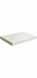 Okenní parapet InForm 30 x 2,28 cm mramorový Ve. (MA243CR) max. délka 4,1 m, prodává se v metráži
