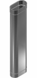 Komínová vložka WADEX 103, oválná, D120-240 mm, 1m