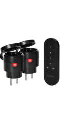 Orno Bezdrátová sada mini zásuvek Schuko s dálkovým ovládáním 2+1 2300W