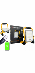 BestService Přenosný bateriový LED projektor HERKULES 30W 1000lm 5000K 5000mAh GW-0072