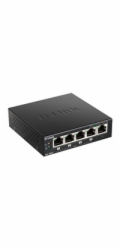 D-Link DES-1005P B1 5-Port 10/100 PoE Desktop Switch, 4x PoE+, 60W pro PoE