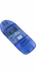 TITANUM TA101B čtečka karet Modrá USB 2.0