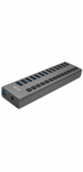 i-tec USB 3.0 nabíjecí HUB 13 Port + napájecí adaptér 60 W