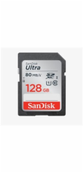 SanDisk SDXC karta 128GB Ultra (100MB/s Class 10 UHS-I)