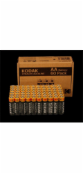 Kodak XTRALIFE alkaline AA battery (60 pack)