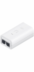 Ubiquiti POE-24-24W-G-WH, Gigabitový PoE Injektor, 24V/1A (24W), bílý