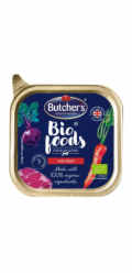 BUTCHER S Bio Foods with beef - Mokré krmivo pro psy - 150 g